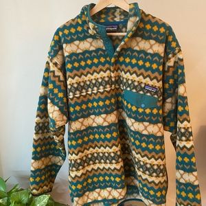 Patagonia Synchilla Snap Pullover - Patterned